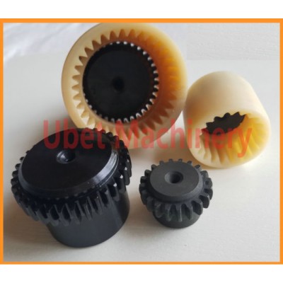 Nylon Steel Conbined Flexible Gear Coupling Interchange with Ktr Bowex Type